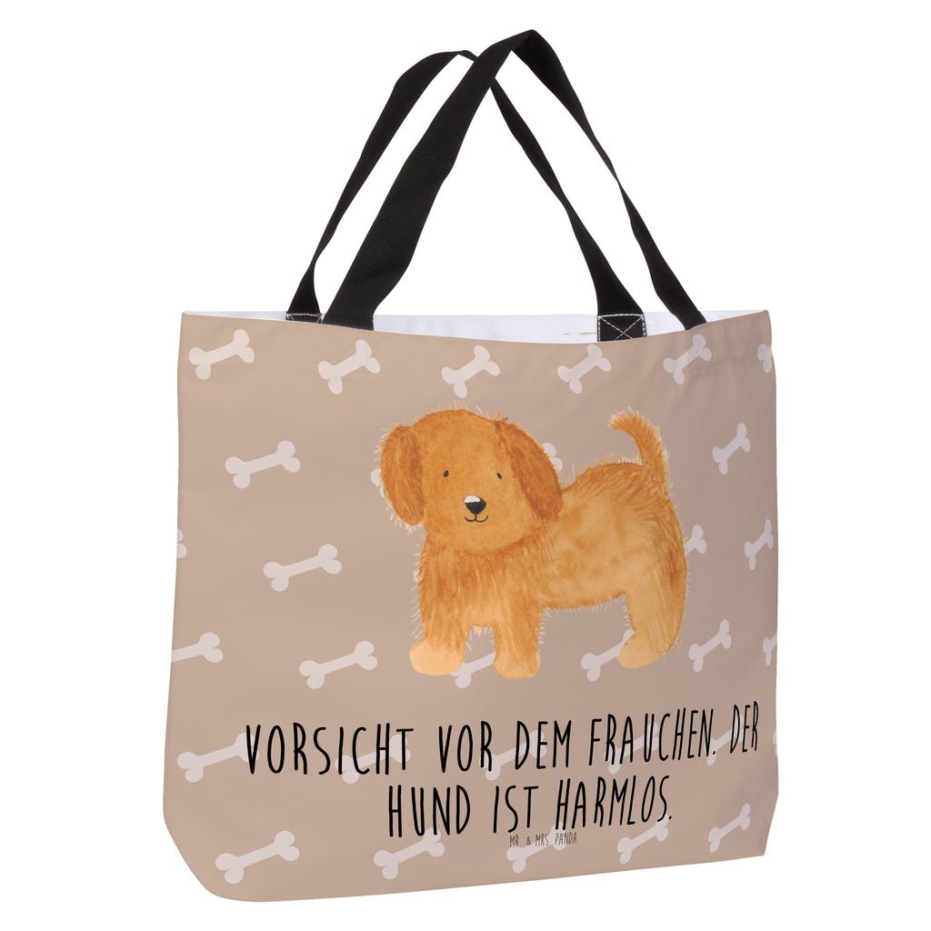 Shopper Hund flauschig Beutel, Einkaufstasche, Tasche, Strandtasche, Einkaufsbeutel, Shopper, Schultasche, Freizeittasche, Tragebeutel, Schulbeutel, Alltagstasche, Hund, Hundemotiv, Haustier, Hunderasse, Tierliebhaber, Hundebesitzer, Sprüche, Hunde, Frauchen, Hundemama, Hundeliebe
