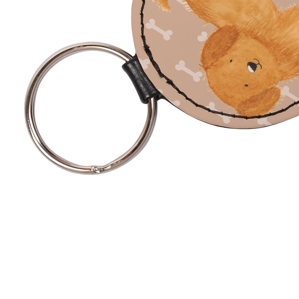 Rund Schlüsselanhänger Hund flauschig Schlüsselanhänger, Anhänger, Taschenanhänger, Glücksbringer, Schutzengel, Hund, Hundemotiv, Haustier, Hunderasse, Tierliebhaber, Hundebesitzer, Sprüche, Hunde, Frauchen, Hundemama, Hundeliebe