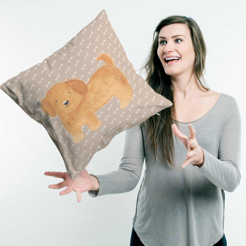 40x40 Kissen Hund flauschig Kissenhülle, Kopfkissen, Sofakissen, Dekokissen, Motivkissen, Hund, Hundemotiv, Haustier, Hunderasse, Tierliebhaber, Hundebesitzer, Sprüche, Hunde, Frauchen, Hundemama, Hundeliebe