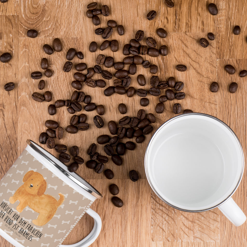 Camping Emaille Tasse Hund flauschig Campingtasse, Trinkbecher, Metalltasse, Outdoor Tasse, Emaille Trinkbecher, Blechtasse Outdoor, Emaille Campingbecher, Edelstahl Trinkbecher, Metalltasse für Camping, Kaffee Blechtasse, Camping Tasse Metall, Hund, Hundemotiv, Haustier, Hunderasse, Tierliebhaber, Hundebesitzer, Sprüche, Hunde, Frauchen, Hundemama, Hundeliebe