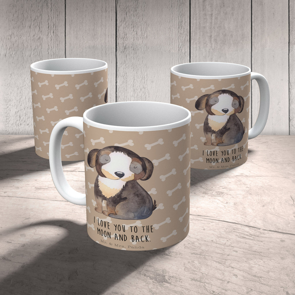 Tasse Hund entspannt Hund, schwarzer Hund, Hundeliebe, Liebe, Hundeglück Becher, Kaffeetasse, Kaffeebecher, Tee, Frühstück, Büro  Hund, Hundemotiv, Haustier, Hunderasse, Tierliebhaber, Hundebesitzer, Sprüche