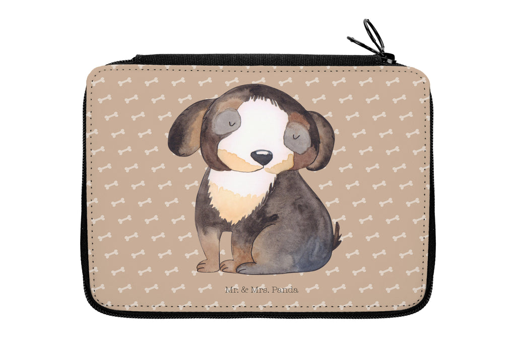 Federmappe Hund entspannt Federmappe, Stiftetasche, Stifte Etui, Schule, Einschulung, Geschenk, Kind, Schüler, Schülerin, Stifterolle, Federmäppchen, Motiv, Grundschule, Federmäppchen bedruckt, Büro Stifte Etui, Bestückte Federmappe, Kinder Federmappe, Federmappe Einschulung, Hund, Hundemotiv, Haustier, Hunderasse, Tierliebhaber, Hundebesitzer, Sprüche, schwarzer Hund, Hundeliebe, Liebe, Hundeglück