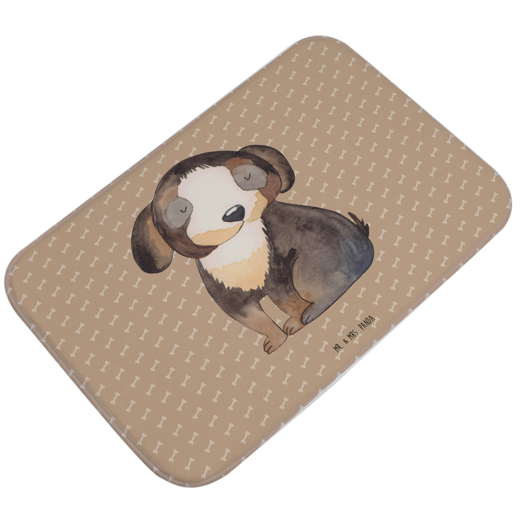 Badvorleger Hund entspannt Badematte, Badteppich, Duschvorleger, Badezimmerteppich, Badezimmermatte, Badvorleger, Duschmatte, Duschteppich, Hund, Hundemotiv, Haustier, Hunderasse, Tierliebhaber, Hundebesitzer, Sprüche, schwarzer Hund, Hundeliebe, Liebe, Hundeglück