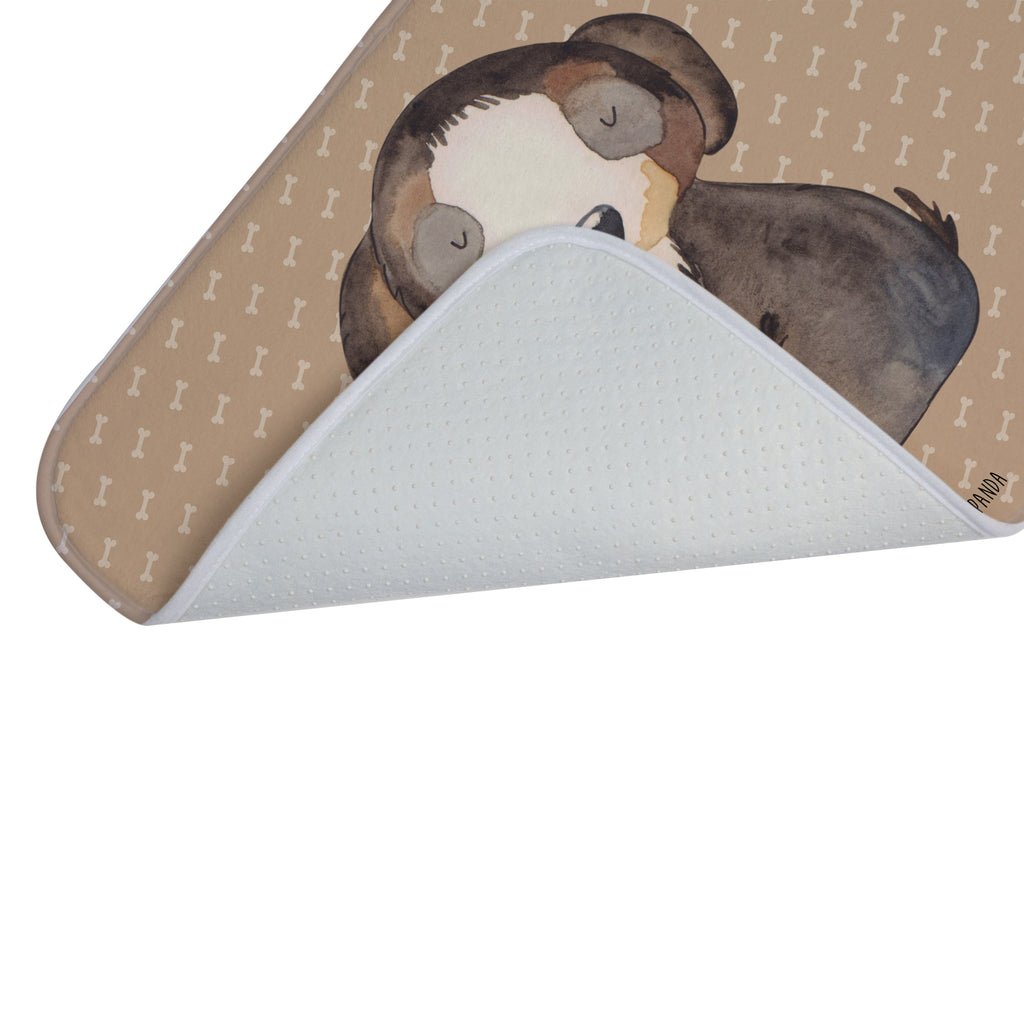 Badvorleger Hund entspannt Badematte, Badteppich, Duschvorleger, Badezimmerteppich, Badezimmermatte, Badvorleger, Duschmatte, Duschteppich, Hund, Hundemotiv, Haustier, Hunderasse, Tierliebhaber, Hundebesitzer, Sprüche, schwarzer Hund, Hundeliebe, Liebe, Hundeglück