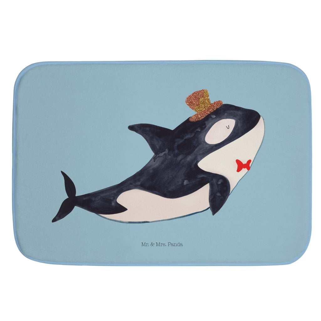 Badvorleger Orca Zylinder Badematte, Badteppich, Duschvorleger, Badezimmerteppich, Badezimmermatte, Badvorleger, Duschmatte, Duschteppich, Meerestiere, Meer, Urlaub, Narwal, Glitter, Konfetti, Glitzer, Geburtstag, Feier, Fete, Fest, Glückwunsch, Orca