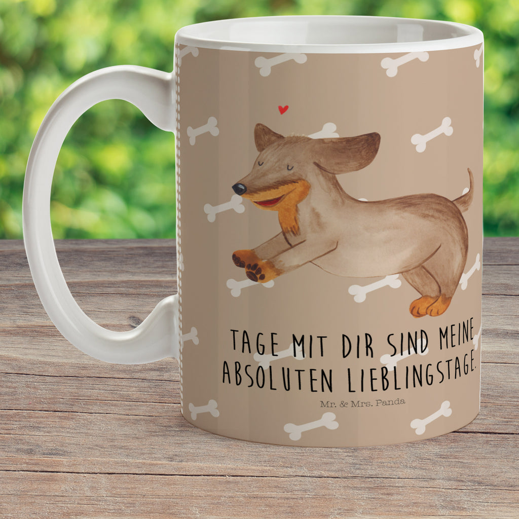 Kindertasse Hund Dackel fröhlich Kunststoff Tasse, Kindergarten, Tasse, Trinkbecher, Camping Becher, Kaffeetasse, Kunststoffbecher, Kindergartenbecher, Outdoorgeschirr, Kunststoffgeschirr, Reisebecher, Reisetasse, Kinderbecher, Hund, Hundemotiv, Haustier, Hunderasse, Tierliebhaber, Hundebesitzer, Sprüche, Hunde, Dackel, Dachshund, happy dog