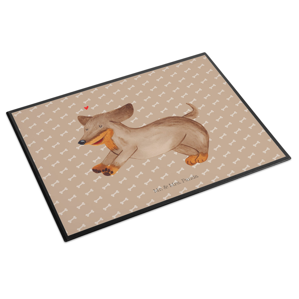 Schreibtischunterlage Hund Dackel fröhlich Schreibunterlage, Schreibtischauflage, Bürobedarf, Büroartikel, Schreibwaren, Schreibtisch Unterlagen, Schreibtischunterlage Groß, Hund, Hundemotiv, Haustier, Hunderasse, Tierliebhaber, Hundebesitzer, Sprüche, Hunde, Dackel, Dachshund, happy dog