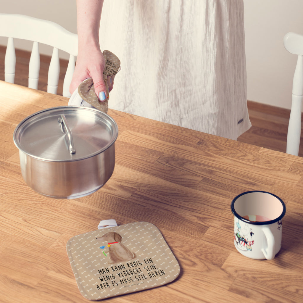 2er Set Topflappen  Hund Blume Topflappen, Topfuntersetzer, Ofenhandschuh, Topflappen Set, Topflappen lustig, Topflappen mit Spruch, Hund, Hundemotiv, Haustier, Hunderasse, Tierliebhaber, Hundebesitzer, Sprüche, Hunde, Frauchen, Hundeliebe