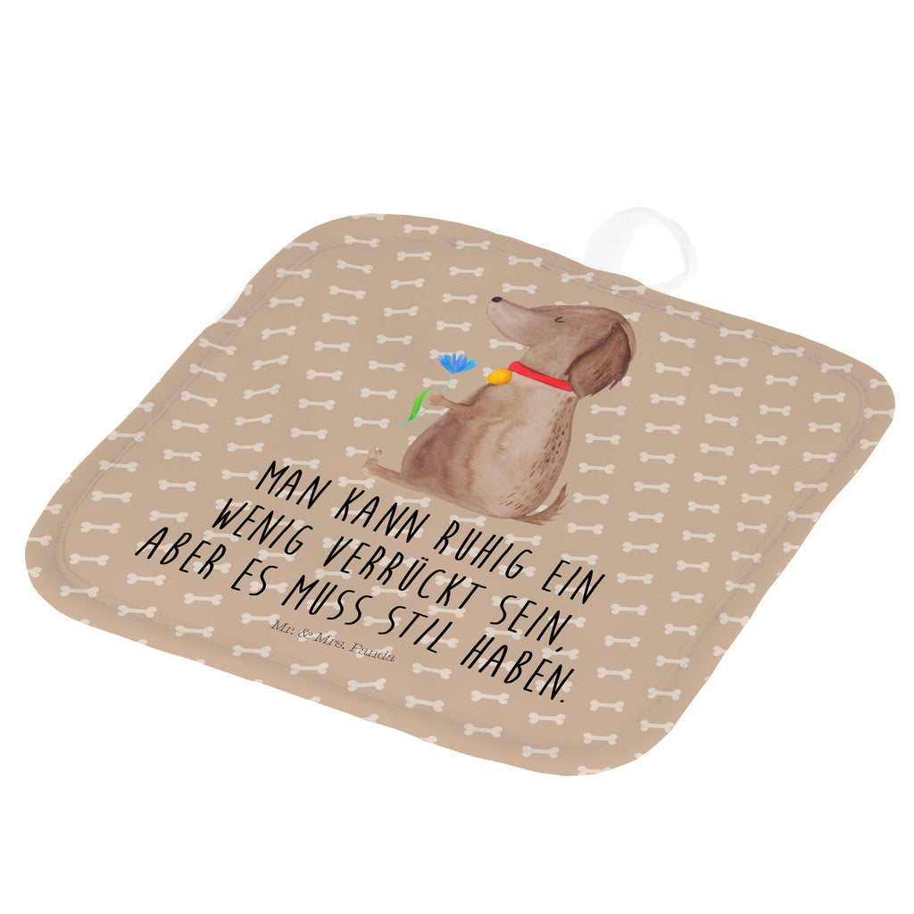 2er Set Topflappen  Hund Blume Topflappen, Topfuntersetzer, Ofenhandschuh, Topflappen Set, Topflappen lustig, Topflappen mit Spruch, Hund, Hundemotiv, Haustier, Hunderasse, Tierliebhaber, Hundebesitzer, Sprüche, Hunde, Frauchen, Hundeliebe