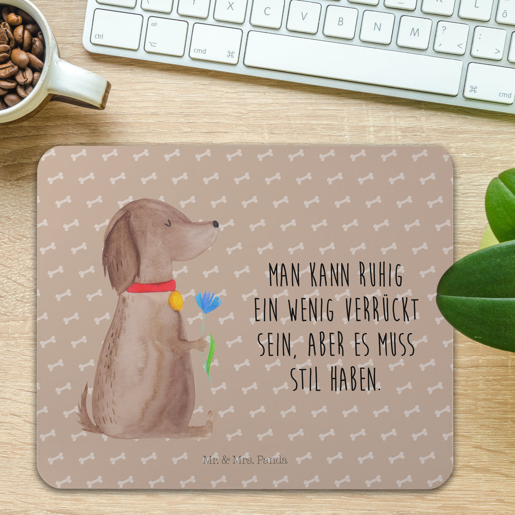 Mauspad Hund Blume Mousepad, Computer zubehör, Büroausstattung, PC Zubehör, Arbeitszimmer, Mauspad, Einzigartiges Mauspad, Designer Mauspad, Hund, Hundemotiv, Haustier, Hunderasse, Tierliebhaber, Hundebesitzer, Sprüche, Hunde, Frauchen, Hundeliebe