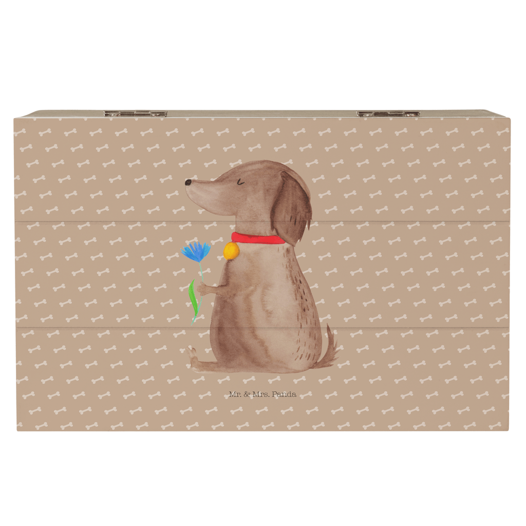 Holzkiste Hund Blume Holzkiste, Kiste, Schatzkiste, Truhe, Schatulle, XXL, Erinnerungsbox, Erinnerungskiste, Dekokiste, Aufbewahrungsbox, Hund, Hundemotiv, Haustier, Hunderasse, Tierliebhaber, Hundebesitzer, Sprüche, Hunde, Frauchen, Hundeliebe
