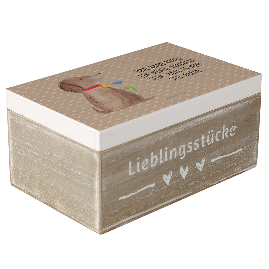 Holzkiste Hund Blume Holzkiste, Kiste, Schatzkiste, Truhe, Schatulle, XXL, Erinnerungsbox, Erinnerungskiste, Dekokiste, Aufbewahrungsbox, Hund, Hundemotiv, Haustier, Hunderasse, Tierliebhaber, Hundebesitzer, Sprüche, Hunde, Frauchen, Hundeliebe