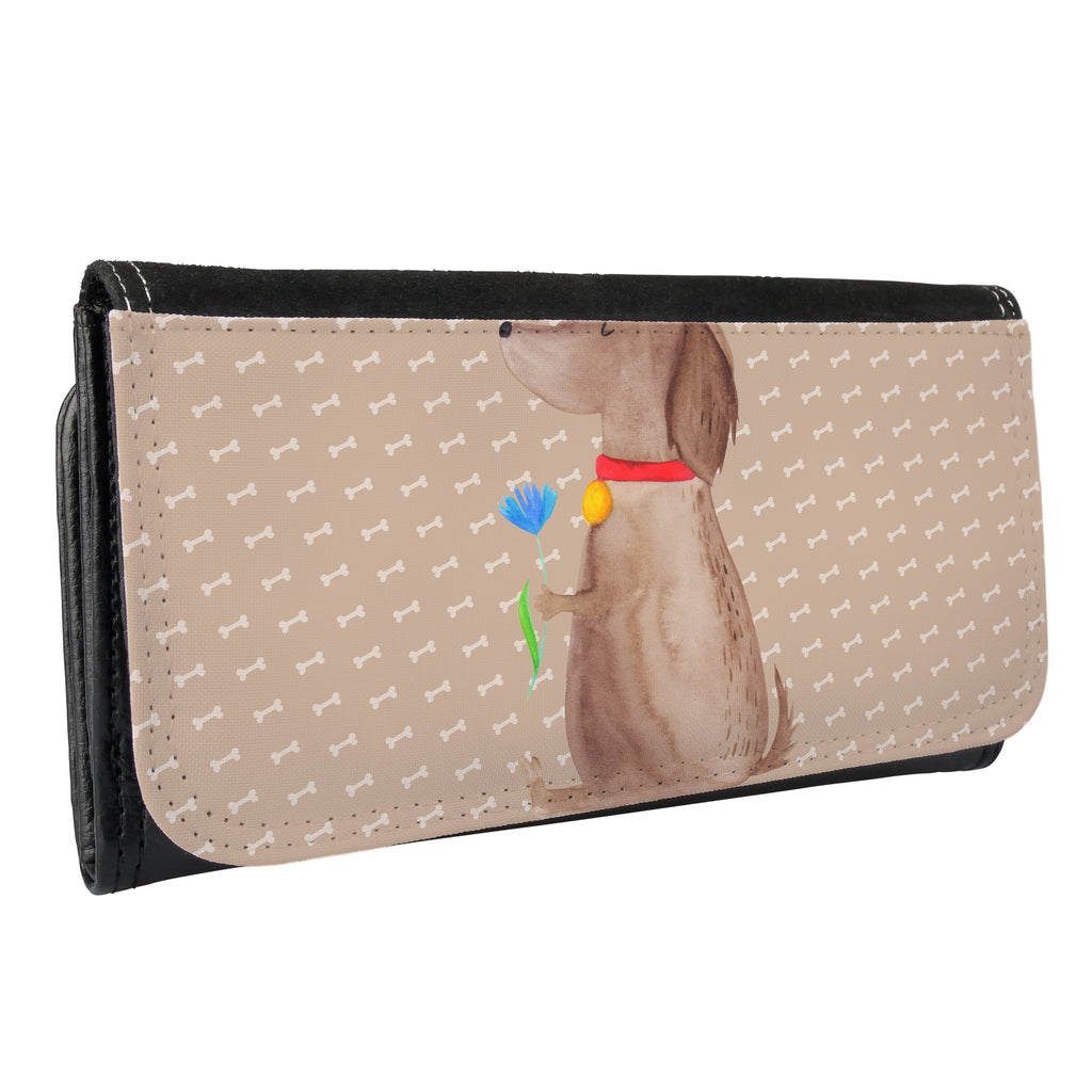 Damen Portemonnaie Hund Blume Portemonnaie, Portemonee, Geldbörse, Damen, Groß, XXL, Geldbeutel, Portemonnaies, Hund, Hundemotiv, Haustier, Hunderasse, Tierliebhaber, Hundebesitzer, Sprüche, Hunde, Frauchen, Hundeliebe