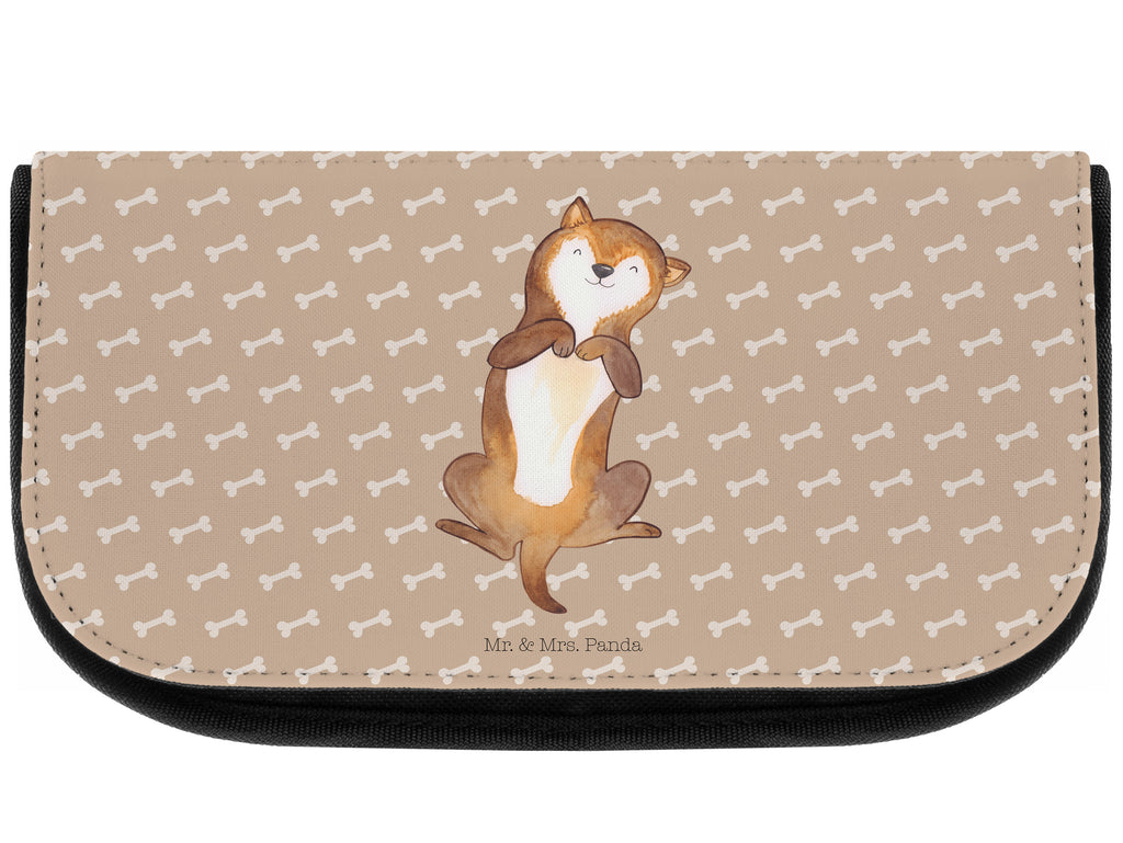 Kosmetiktasche Hund Bauchkraulen Kosmetikbeutel, Kulturtasche, Kulturbeutel, Schminktasche, Make-Up Tasche, Hund, Hundemotiv, Haustier, Hunderasse, Tierliebhaber, Hundebesitzer, Sprüche, Hunde, Hundeliebe, Hundewelpe, Bauchkraulen