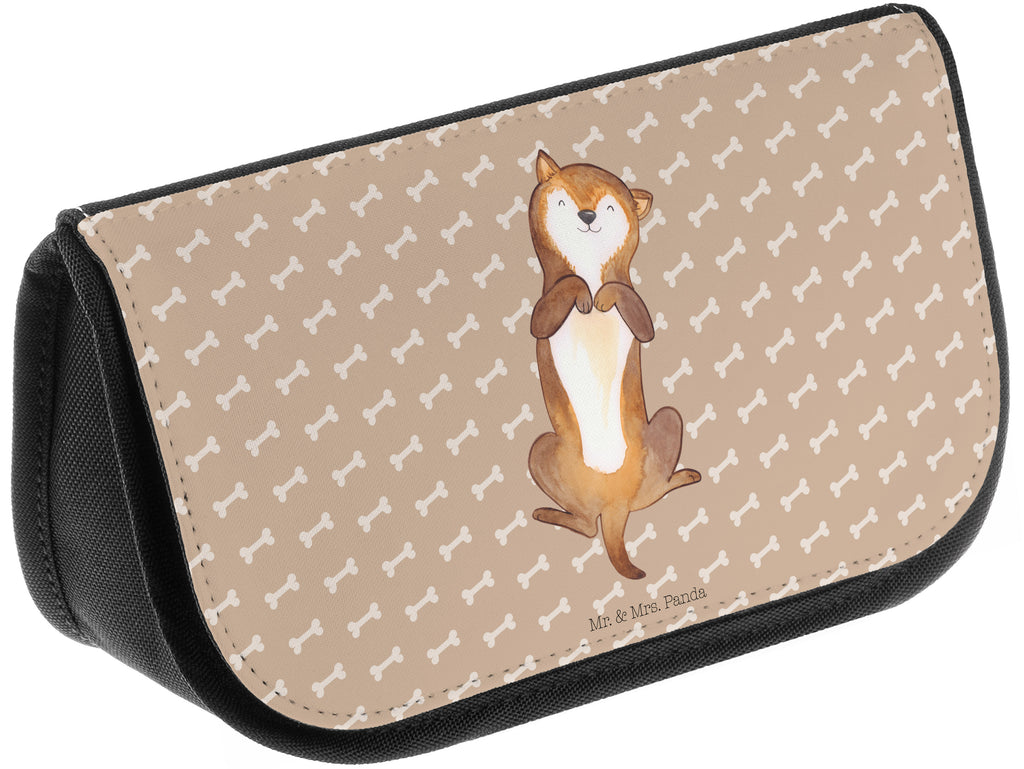 Kosmetiktasche Hund Bauchkraulen Kosmetikbeutel, Kulturtasche, Kulturbeutel, Schminktasche, Make-Up Tasche, Hund, Hundemotiv, Haustier, Hunderasse, Tierliebhaber, Hundebesitzer, Sprüche, Hunde, Hundeliebe, Hundewelpe, Bauchkraulen