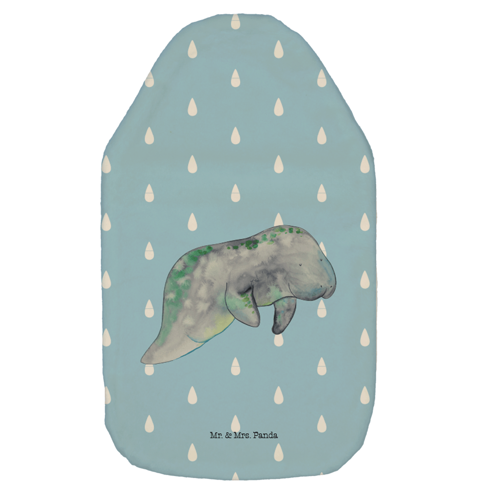 Wärmflasche Seekuh chillt Wärmekissen, Kinderwärmflasche, Körnerkissen, Wärmflaschenbezug, Wärmflasche mit Bezug, Meerestiere, Meer, Urlaub, Seekuh, Seekühe, Diät, Abnehmen, Zucker, Diätwahn, Essen, Süßigkeiten