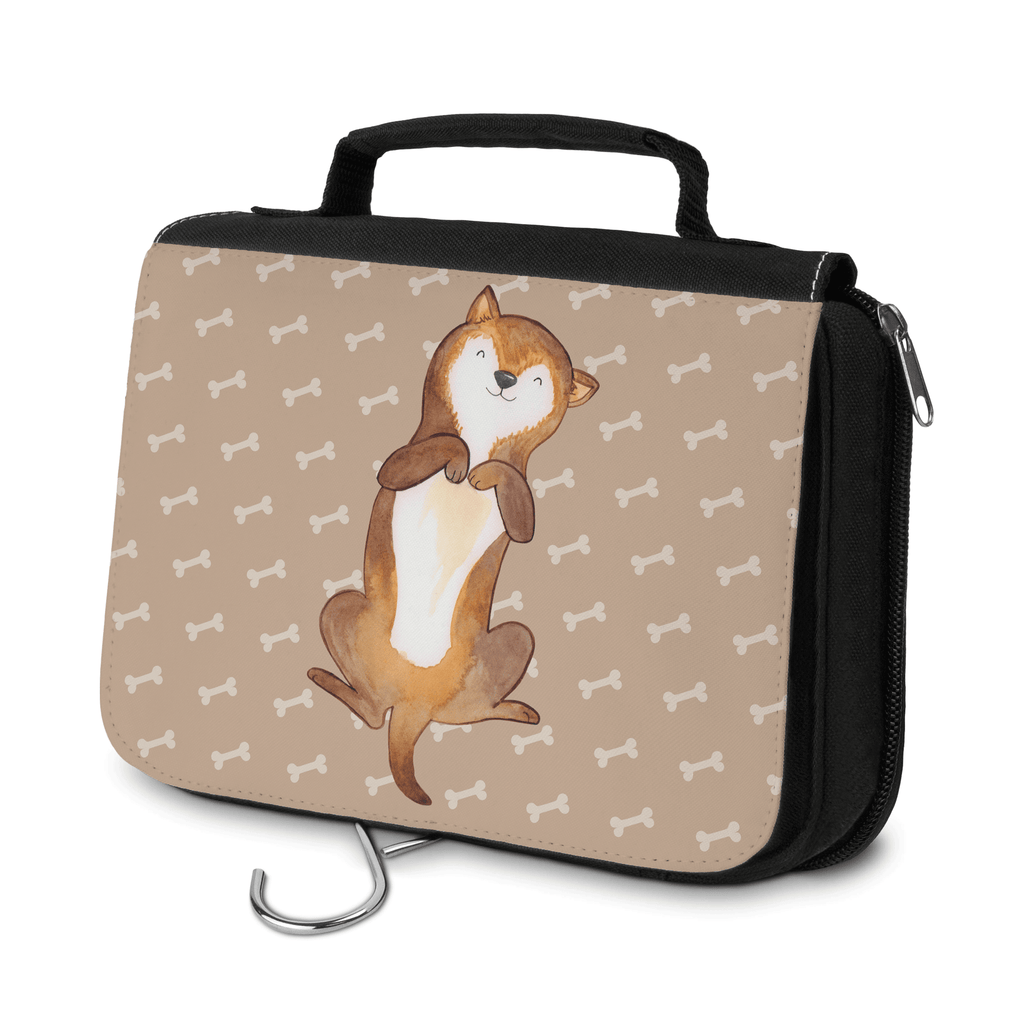 Kulturbeutel Hund Bauchkraulen Kulturbeutel, Zum Aufhängen, Waschtasche, Kosmetiktasche, Damen, Herren, Aufbewahrungstasche, Schminktasche, Kosmetikbeutel, Organizer, Kulturtasche, Schminkutensil, Hund, Hundemotiv, Haustier, Hunderasse, Tierliebhaber, Hundebesitzer, Sprüche, Hunde, Hundeliebe, Hundewelpe, Bauchkraulen