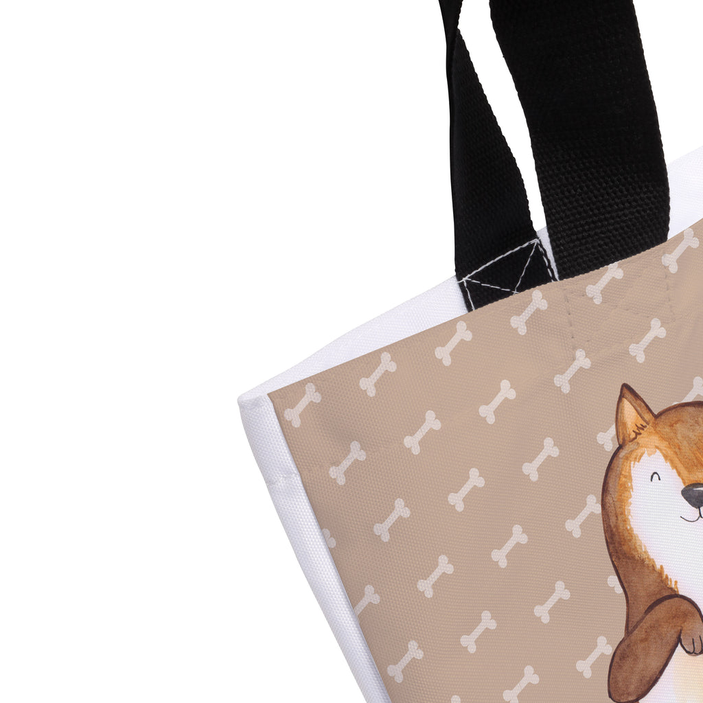 Shopper Hund Bauchkraulen Beutel, Einkaufstasche, Tasche, Strandtasche, Einkaufsbeutel, Shopper, Schultasche, Freizeittasche, Tragebeutel, Schulbeutel, Alltagstasche, Hund, Hundemotiv, Haustier, Hunderasse, Tierliebhaber, Hundebesitzer, Sprüche, Hunde, Hundeliebe, Hundewelpe, Bauchkraulen