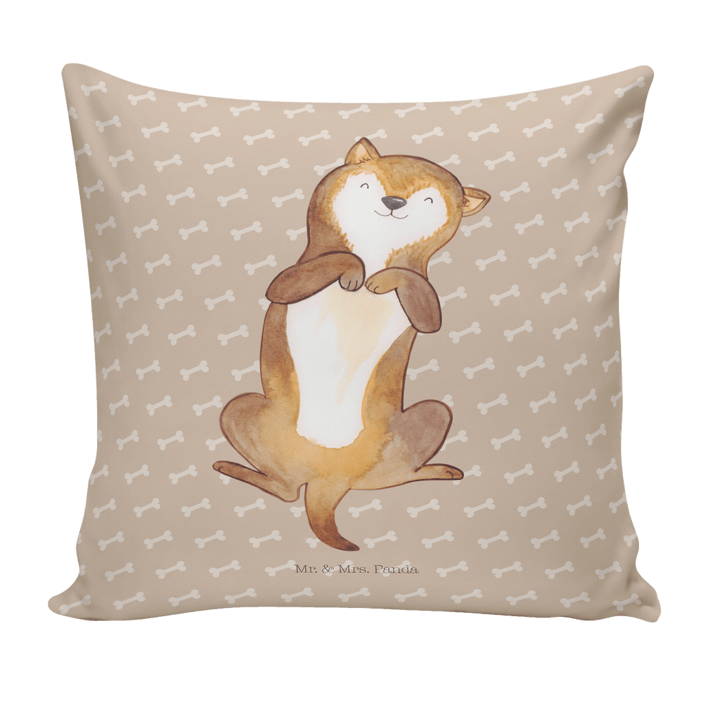 40x40 Kissen Hund Bauchkraulen Kissenhülle, Kopfkissen, Sofakissen, Dekokissen, Motivkissen, Hund, Hundemotiv, Haustier, Hunderasse, Tierliebhaber, Hundebesitzer, Sprüche, Hunde, Hundeliebe, Hundewelpe, Bauchkraulen
