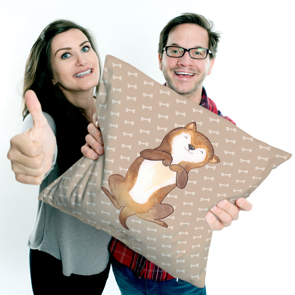 40x40 Kissen Hund Bauchkraulen Kissenhülle, Kopfkissen, Sofakissen, Dekokissen, Motivkissen, Hund, Hundemotiv, Haustier, Hunderasse, Tierliebhaber, Hundebesitzer, Sprüche, Hunde, Hundeliebe, Hundewelpe, Bauchkraulen