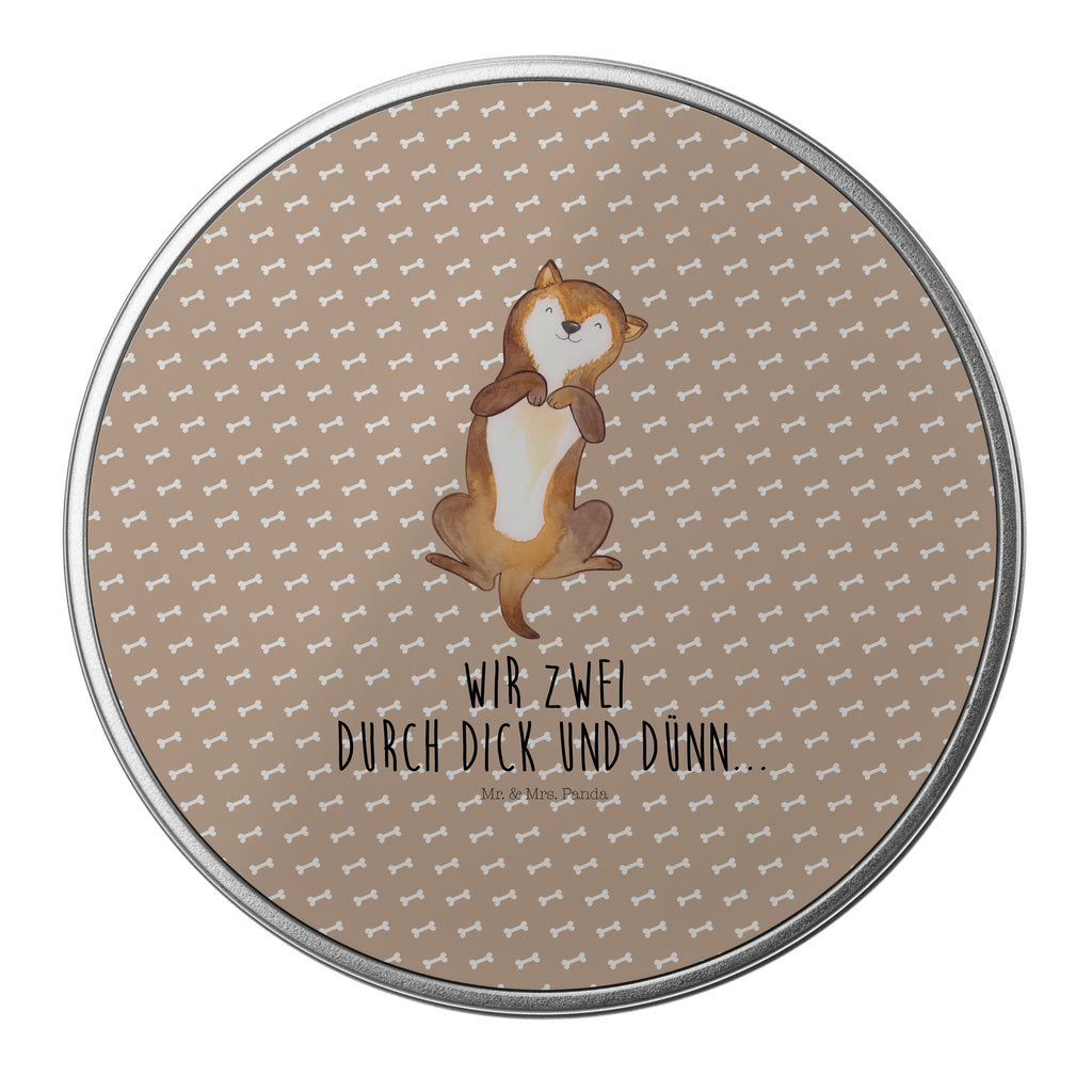 Blechdose rund Hund Bauchkraulen Metalldose, Keksdose, Dose, Vorratsdose, Geschenkbox, Hund, Hundemotiv, Haustier, Hunderasse, Tierliebhaber, Hundebesitzer, Sprüche, Hunde, Hundeliebe, Hundewelpe, Bauchkraulen