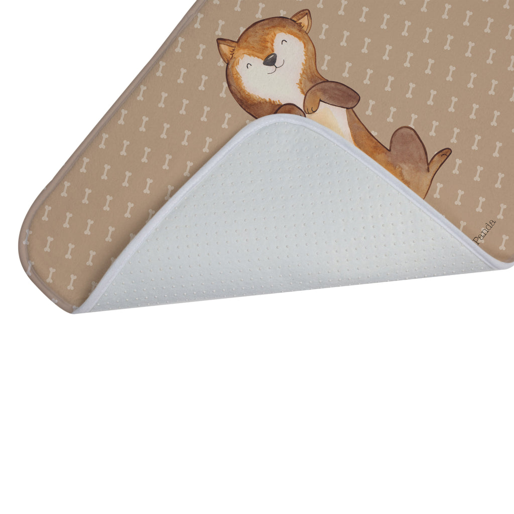 Badvorleger Hund Bauchkraulen Badematte, Badteppich, Duschvorleger, Badezimmerteppich, Badezimmermatte, Badvorleger, Duschmatte, Duschteppich, Hund, Hundemotiv, Haustier, Hunderasse, Tierliebhaber, Hundebesitzer, Sprüche, Hunde, Hundeliebe, Hundewelpe, Bauchkraulen