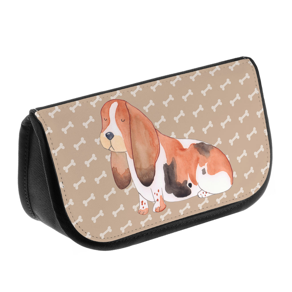 Kosmetiktasche Hund Basset Hound Kosmetikbeutel, Kulturtasche, Kulturbeutel, Schminktasche, Make-Up Tasche, Hund, Hundemotiv, Haustier, Hunderasse, Tierliebhaber, Hundebesitzer, Sprüche, Basset Hound, Basset, Hundeliebe, kinderlos