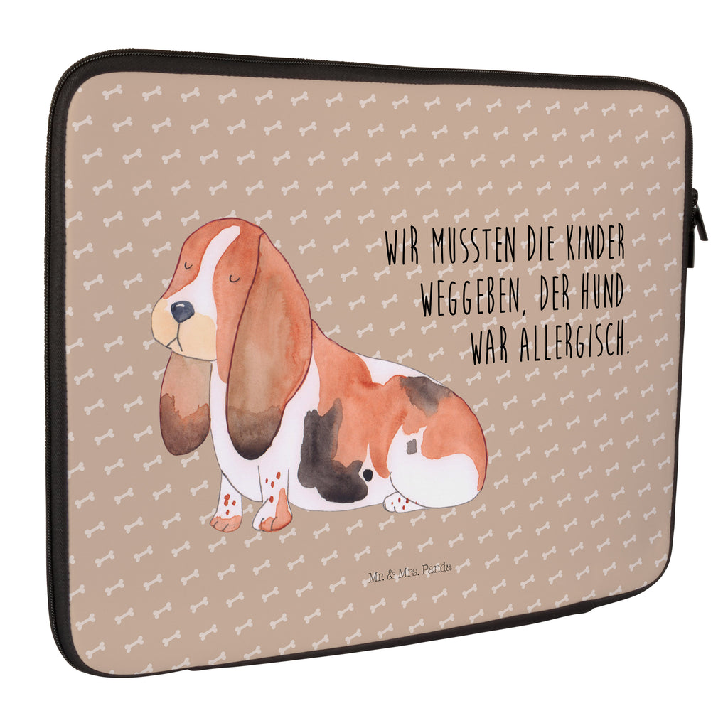 33 x 42 Notebook Tasche Hund Basset Hound Notebook Tasche, Laptop, Computertasche, Tasche, Schutzhülle, Hund, Hundemotiv, Haustier, Hunderasse, Tierliebhaber, Hundebesitzer, Sprüche, Basset Hound, Basset, Hundeliebe, kinderlos