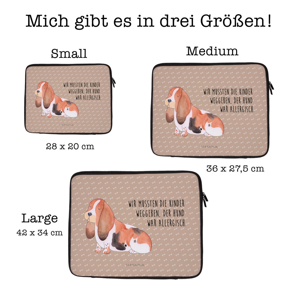 33 x 42 Notebook Tasche Hund Basset Hound Notebook Tasche, Laptop, Computertasche, Tasche, Schutzhülle, Hund, Hundemotiv, Haustier, Hunderasse, Tierliebhaber, Hundebesitzer, Sprüche, Basset Hound, Basset, Hundeliebe, kinderlos