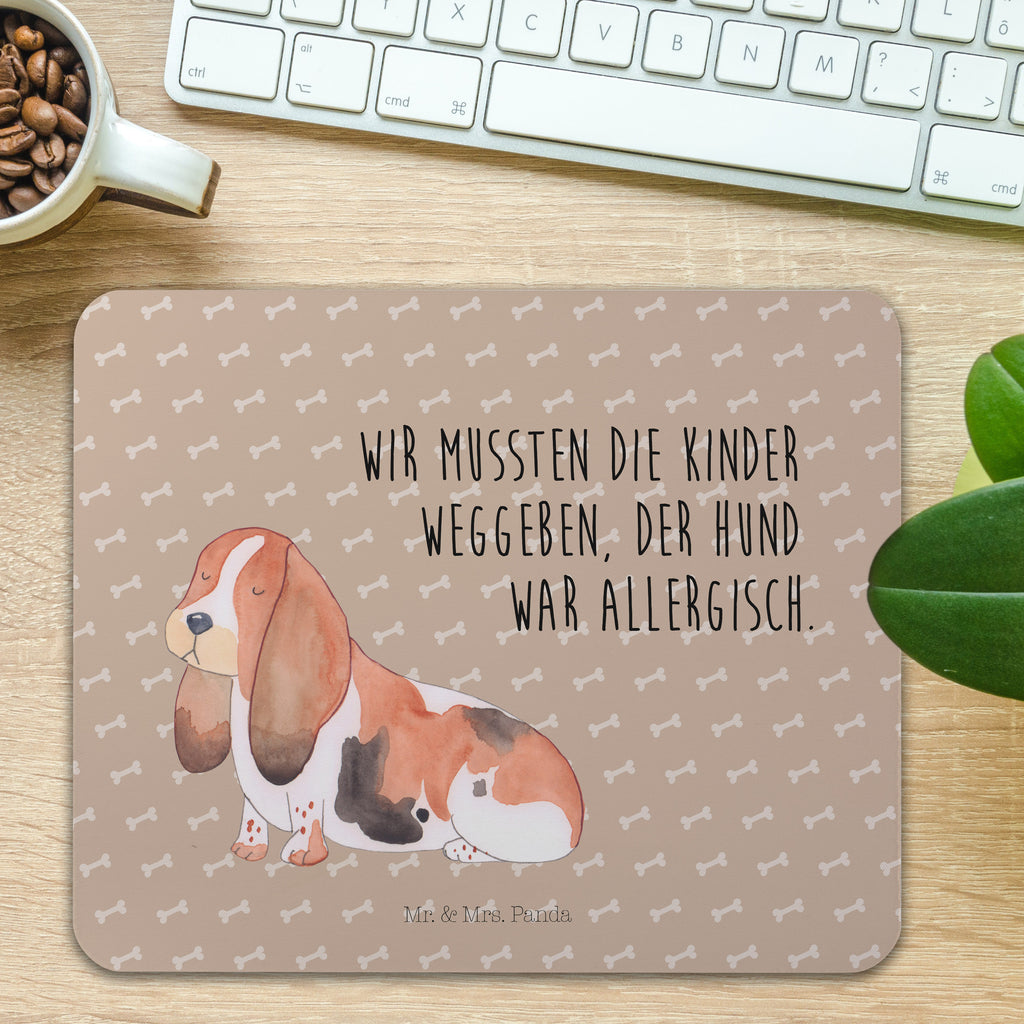 Mauspad Hund Basset Hound Mousepad, Computer zubehör, Büroausstattung, PC Zubehör, Arbeitszimmer, Mauspad, Einzigartiges Mauspad, Designer Mauspad, Hund, Hundemotiv, Haustier, Hunderasse, Tierliebhaber, Hundebesitzer, Sprüche, Basset Hound, Basset, Hundeliebe, kinderlos