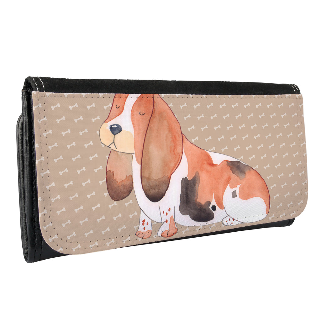 Damen Portemonnaie Hund Basset Hound Portemonnaie, Portemonee, Geldbörse, Damen, Groß, XXL, Geldbeutel, Portemonnaies, Hund, Hundemotiv, Haustier, Hunderasse, Tierliebhaber, Hundebesitzer, Sprüche, Basset Hound, Basset, Hundeliebe, kinderlos
