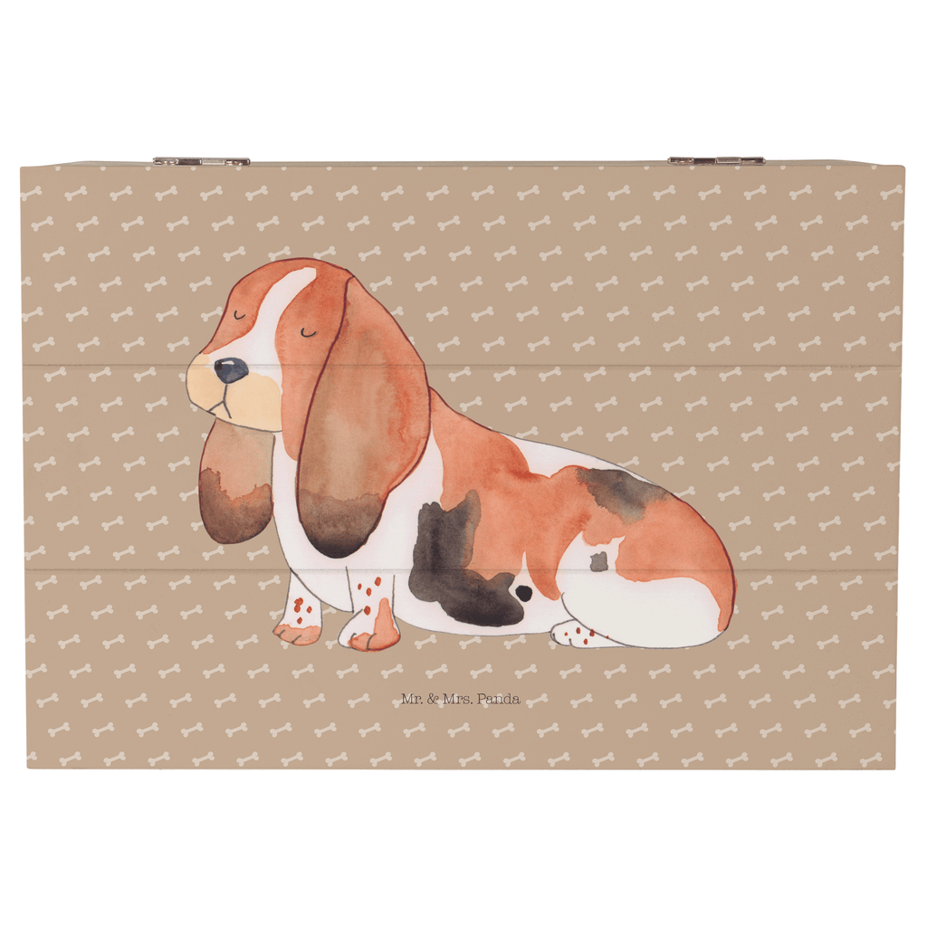 Holzkiste Hund Basset Hound Holzkiste, Kiste, Schatzkiste, Truhe, Schatulle, XXL, Erinnerungsbox, Erinnerungskiste, Dekokiste, Aufbewahrungsbox, Hund, Hundemotiv, Haustier, Hunderasse, Tierliebhaber, Hundebesitzer, Sprüche, Basset Hound, Basset, Hundeliebe, kinderlos
