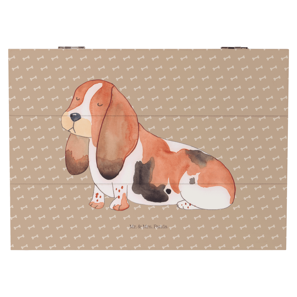 Holzkiste Hund Basset Hound Holzkiste, Kiste, Schatzkiste, Truhe, Schatulle, XXL, Erinnerungsbox, Erinnerungskiste, Dekokiste, Aufbewahrungsbox, Hund, Hundemotiv, Haustier, Hunderasse, Tierliebhaber, Hundebesitzer, Sprüche, Basset Hound, Basset, Hundeliebe, kinderlos