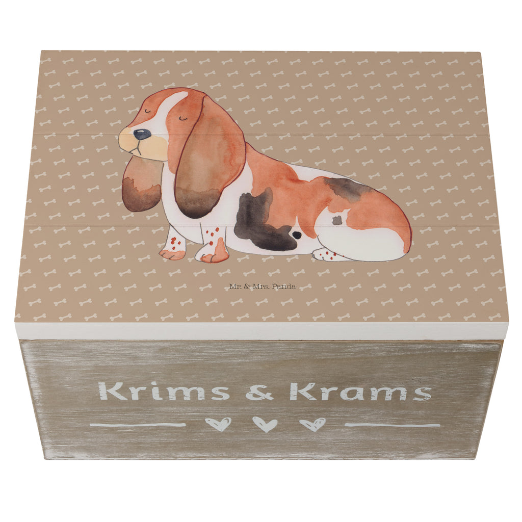 Holzkiste Hund Basset Hound Holzkiste, Kiste, Schatzkiste, Truhe, Schatulle, XXL, Erinnerungsbox, Erinnerungskiste, Dekokiste, Aufbewahrungsbox, Hund, Hundemotiv, Haustier, Hunderasse, Tierliebhaber, Hundebesitzer, Sprüche, Basset Hound, Basset, Hundeliebe, kinderlos