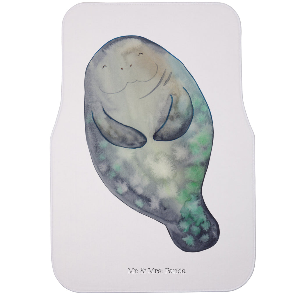 Fahrer Autofußmatte Seekuh happy Autofußmatten, Fußmatte Auto, Fahrer, Schmutzmatte Auto, Meerestiere, Meer, Urlaub, Seekuh, Seekühe, Selbstliebe, Respekt, Neuanfang, Neustart, Achtsamkeit, Zufrieden, Liebeskummer, Freundin