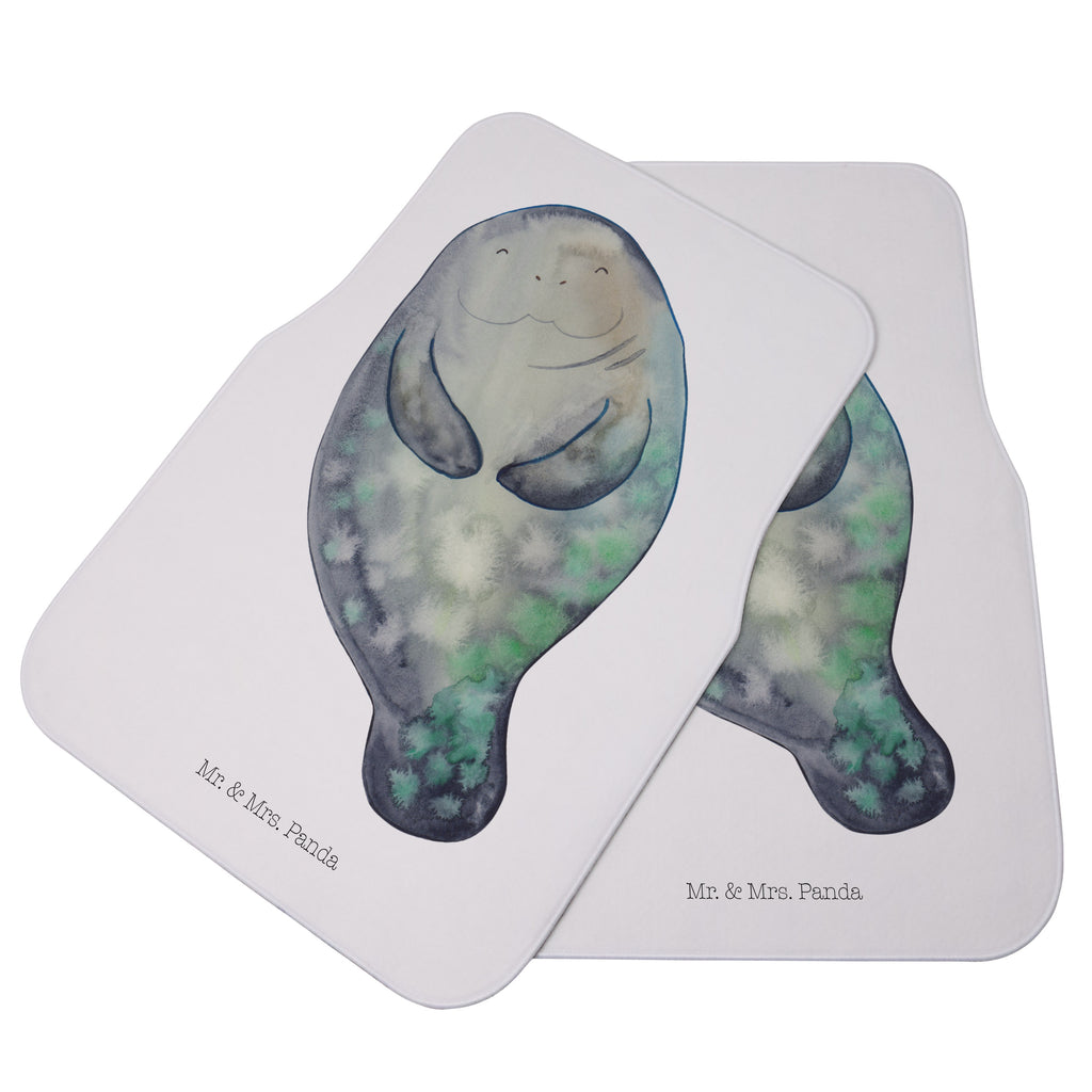 Fahrer Autofußmatte Seekuh happy Autofußmatten, Fußmatte Auto, Fahrer, Schmutzmatte Auto, Meerestiere, Meer, Urlaub, Seekuh, Seekühe, Selbstliebe, Respekt, Neuanfang, Neustart, Achtsamkeit, Zufrieden, Liebeskummer, Freundin