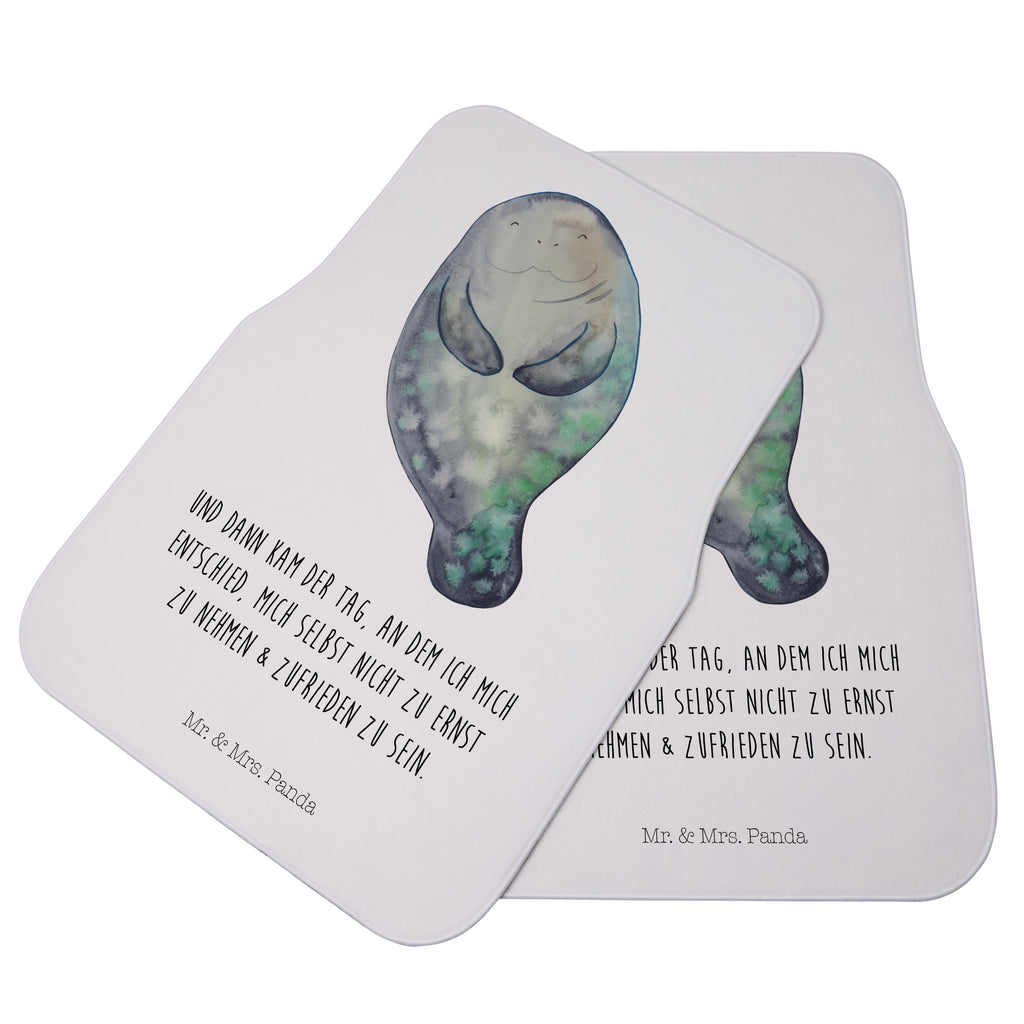 Fahrer Autofußmatte Seekuh happy Autofußmatten, Fußmatte Auto, Fahrer, Schmutzmatte Auto, Meerestiere, Meer, Urlaub, Seekuh, Seekühe, Selbstliebe, Respekt, Neuanfang, Neustart, Achtsamkeit, Zufrieden, Liebeskummer, Freundin