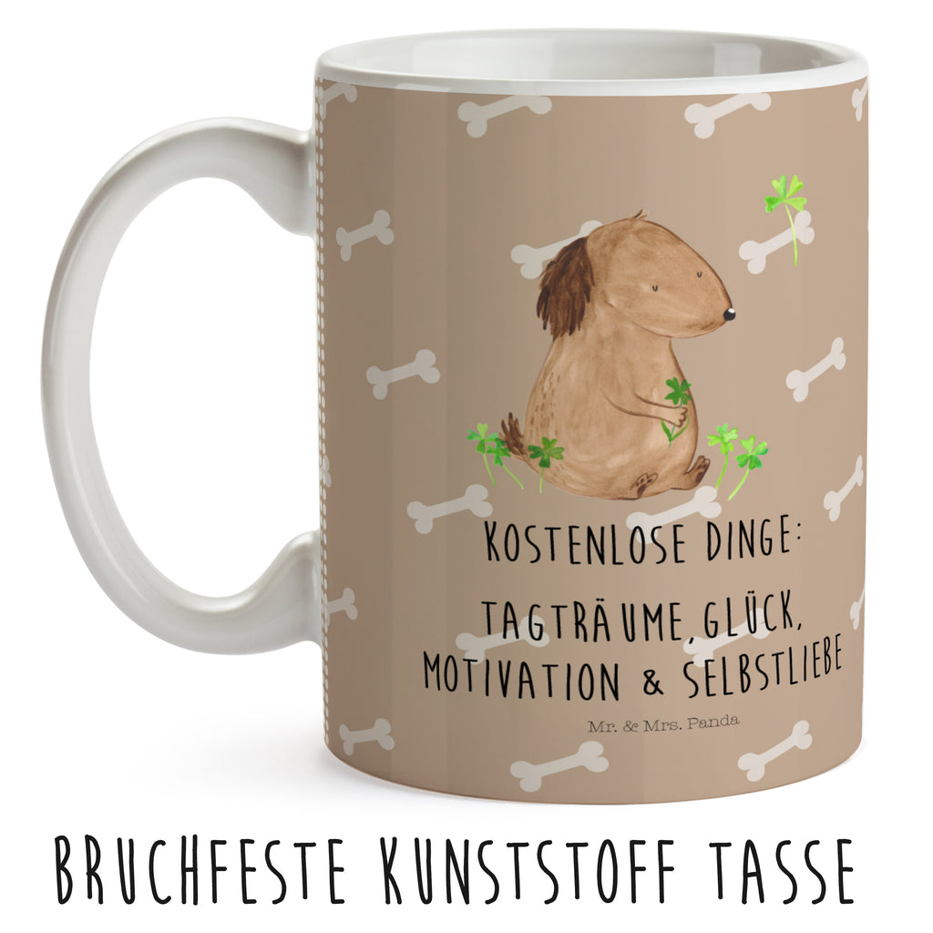 Kindertasse Hund Kleeblatt Kunststoff Tasse, Kindergarten, Tasse, Trinkbecher, Camping Becher, Kaffeetasse, Kunststoffbecher, Kindergartenbecher, Outdoorgeschirr, Kunststoffgeschirr, Reisebecher, Reisetasse, Kinderbecher, Hund, Hundemotiv, Haustier, Hunderasse, Tierliebhaber, Hundebesitzer, Sprüche, Kleeblatt, Glück, Tagträume, Motivation, Neuanfang, Geschenk, Glücksbringer, Selbstliebe, Achtsamkeit