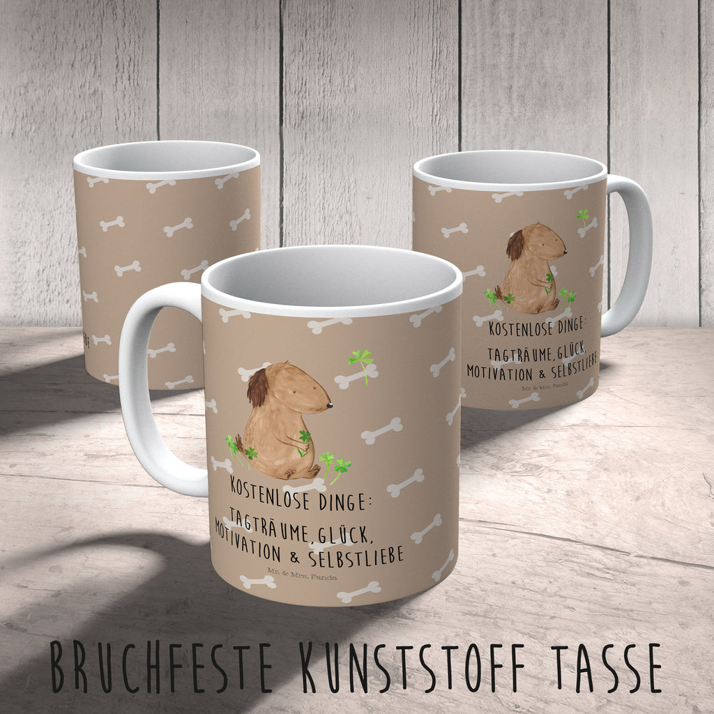 Kindertasse Hund Kleeblatt Kunststoff Tasse, Kindergarten, Tasse, Trinkbecher, Camping Becher, Kaffeetasse, Kunststoffbecher, Kindergartenbecher, Outdoorgeschirr, Kunststoffgeschirr, Reisebecher, Reisetasse, Kinderbecher, Hund, Hundemotiv, Haustier, Hunderasse, Tierliebhaber, Hundebesitzer, Sprüche, Kleeblatt, Glück, Tagträume, Motivation, Neuanfang, Geschenk, Glücksbringer, Selbstliebe, Achtsamkeit