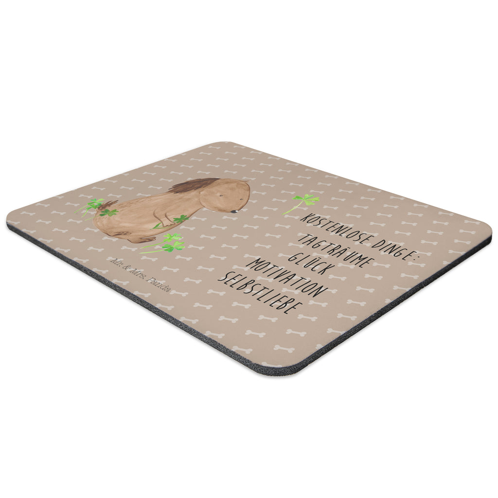 Mauspad Hund Kleeblatt Mousepad, Computer zubehör, Büroausstattung, PC Zubehör, Arbeitszimmer, Mauspad, Einzigartiges Mauspad, Designer Mauspad, Hund, Hundemotiv, Haustier, Hunderasse, Tierliebhaber, Hundebesitzer, Sprüche, Kleeblatt, Glück, Tagträume, Motivation, Neuanfang, Geschenk, Glücksbringer, Selbstliebe, Achtsamkeit