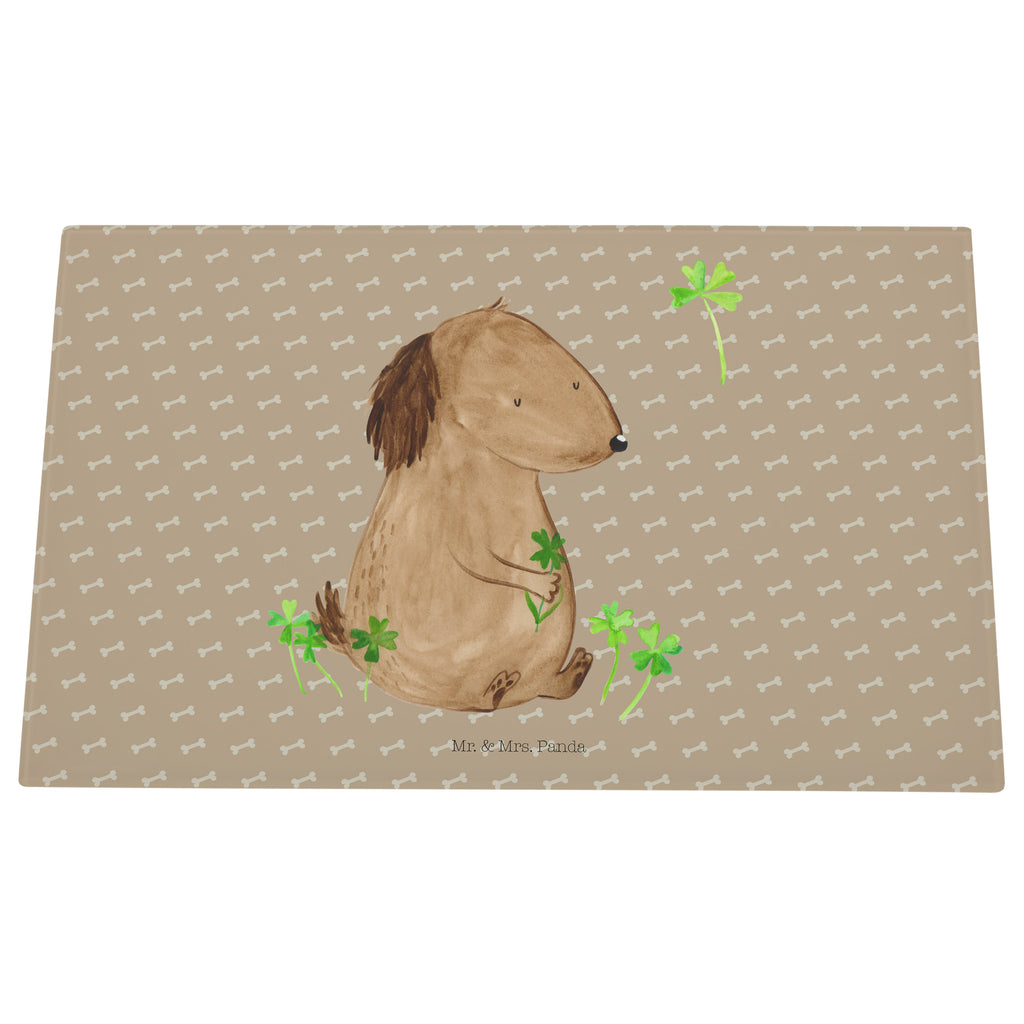 Medium Glas Schneidbrett Hund Kleeblatt Glasschneidebrett, Schneidebrett, Hund, Hundemotiv, Haustier, Hunderasse, Tierliebhaber, Hundebesitzer, Sprüche, Kleeblatt, Glück, Tagträume, Motivation, Neuanfang, Geschenk, Glücksbringer, Selbstliebe, Achtsamkeit