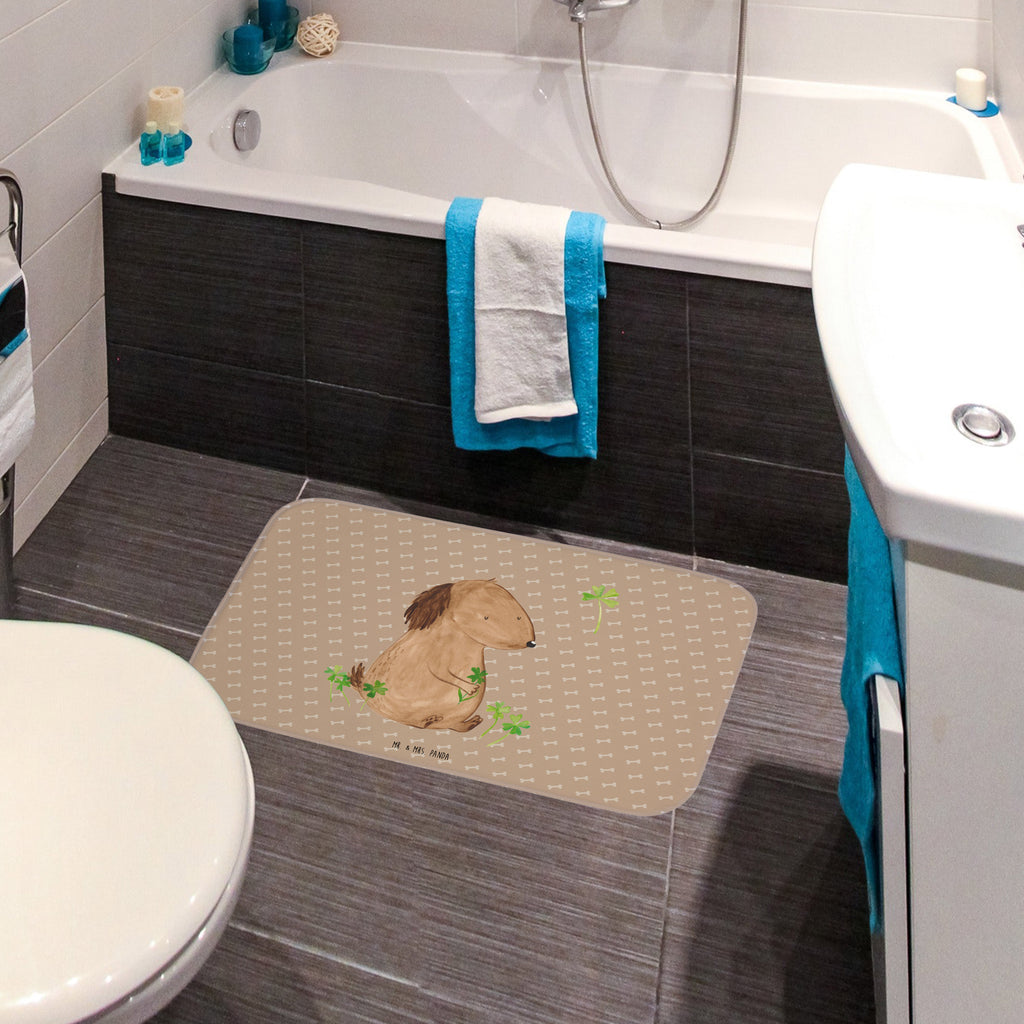 Badvorleger Hund Kleeblatt Badematte, Badteppich, Duschvorleger, Badezimmerteppich, Badezimmermatte, Badvorleger, Duschmatte, Duschteppich, Hund, Hundemotiv, Haustier, Hunderasse, Tierliebhaber, Hundebesitzer, Sprüche, Kleeblatt, Glück, Tagträume, Motivation, Neuanfang, Geschenk, Glücksbringer, Selbstliebe, Achtsamkeit