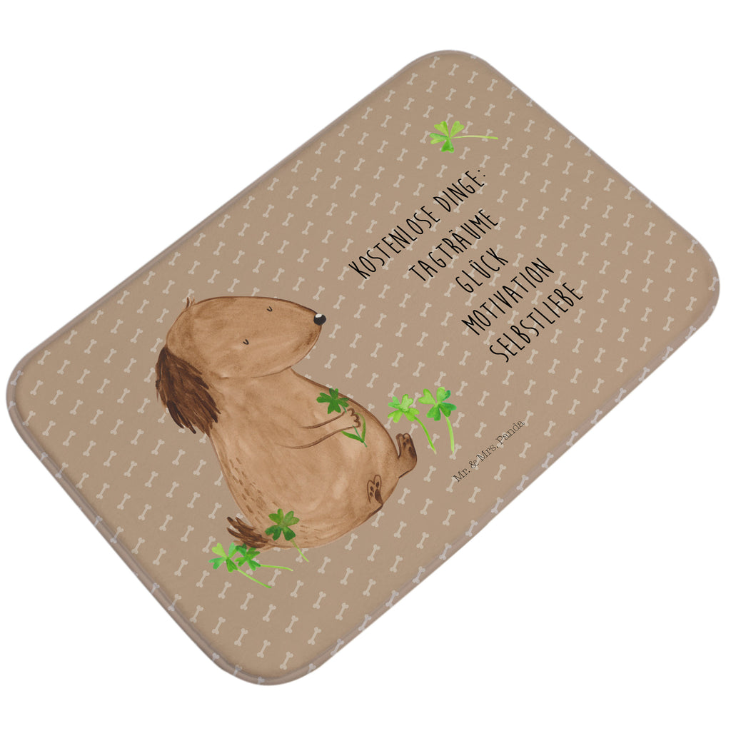 Badvorleger Hund Kleeblatt Badematte, Badteppich, Duschvorleger, Badezimmerteppich, Badezimmermatte, Badvorleger, Duschmatte, Duschteppich, Hund, Hundemotiv, Haustier, Hunderasse, Tierliebhaber, Hundebesitzer, Sprüche, Kleeblatt, Glück, Tagträume, Motivation, Neuanfang, Geschenk, Glücksbringer, Selbstliebe, Achtsamkeit