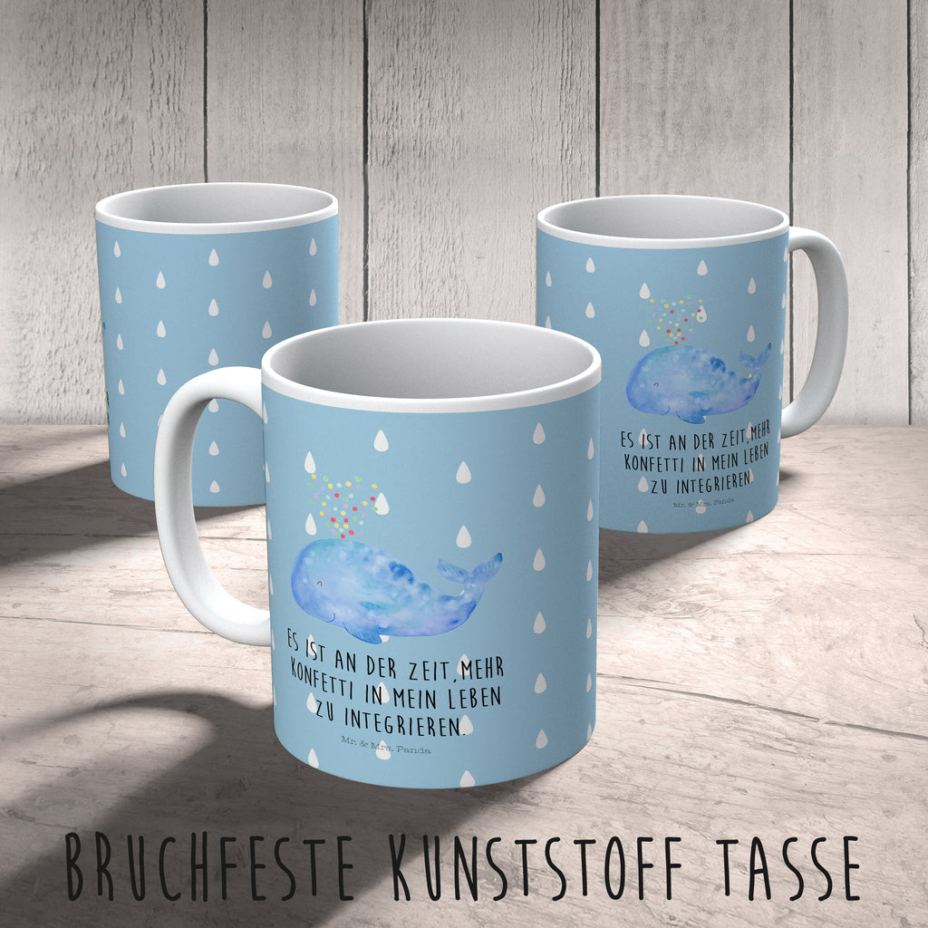 Kindertasse Wal Konfetti Kunststoff Tasse, Kindergarten, Tasse, Trinkbecher, Camping Becher, Kaffeetasse, Kunststoffbecher, Kindergartenbecher, Outdoorgeschirr, Kunststoffgeschirr, Reisebecher, Reisetasse, Kinderbecher, Meerestiere, Meer, Urlaub, Wal, Konfetti, Wale, Motivation, Neuanfang, Trennung, Diät, Abnehmen, Neustart, Lebensabschnitt, Geburtstag