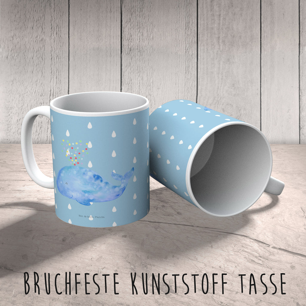Kindertasse Wal Konfetti Kunststoff Tasse, Kindergarten, Tasse, Trinkbecher, Camping Becher, Kaffeetasse, Kunststoffbecher, Kindergartenbecher, Outdoorgeschirr, Kunststoffgeschirr, Reisebecher, Reisetasse, Kinderbecher, Meerestiere, Meer, Urlaub, Wal, Konfetti, Wale, Motivation, Neuanfang, Trennung, Diät, Abnehmen, Neustart, Lebensabschnitt, Geburtstag