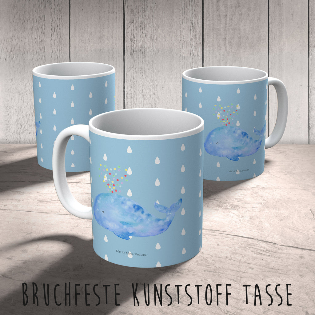 Kindertasse Wal Konfetti Kunststoff Tasse, Kindergarten, Tasse, Trinkbecher, Camping Becher, Kaffeetasse, Kunststoffbecher, Kindergartenbecher, Outdoorgeschirr, Kunststoffgeschirr, Reisebecher, Reisetasse, Kinderbecher, Meerestiere, Meer, Urlaub, Wal, Konfetti, Wale, Motivation, Neuanfang, Trennung, Diät, Abnehmen, Neustart, Lebensabschnitt, Geburtstag