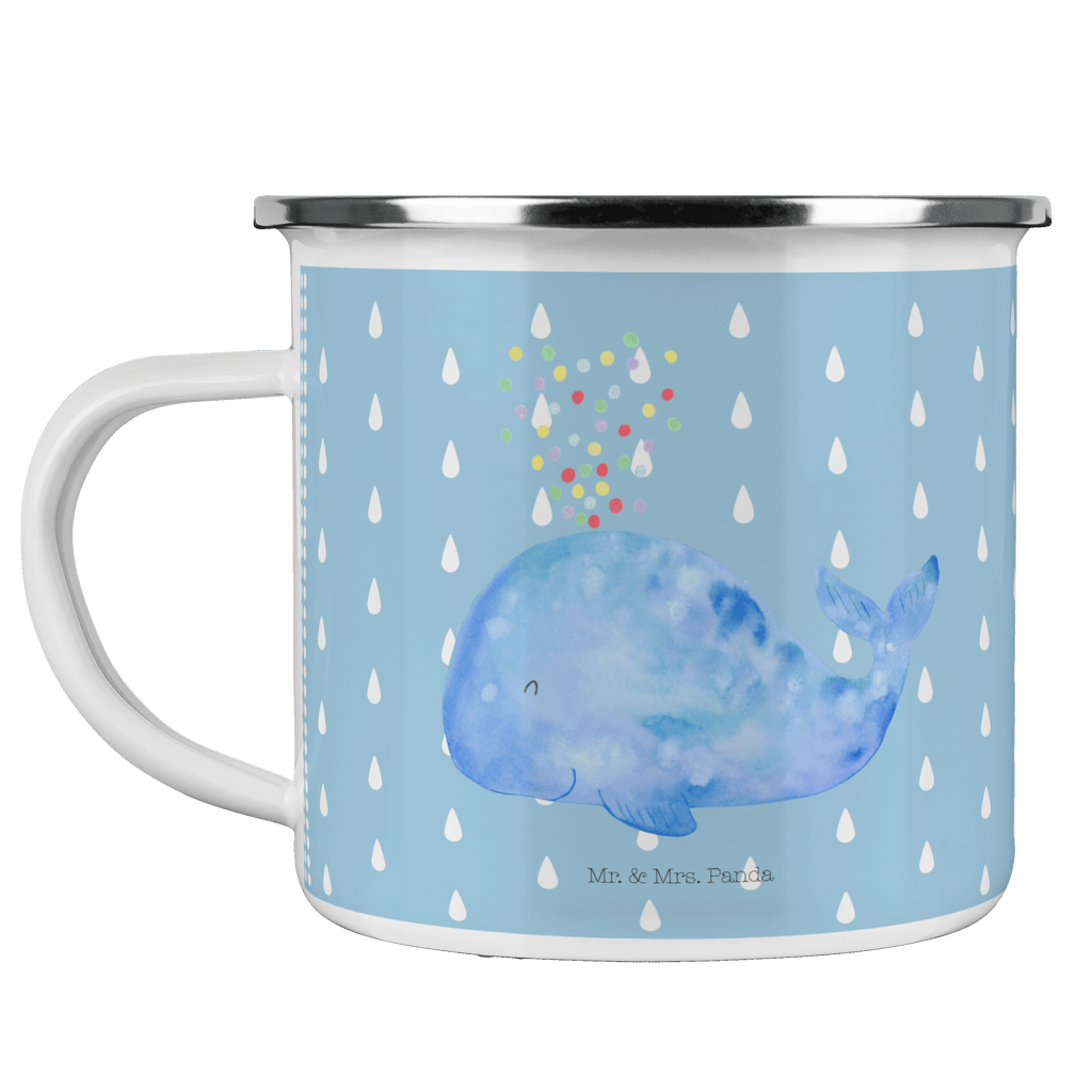 Camping Emaille Tasse Wal Konfetti Campingtasse, Trinkbecher, Metalltasse, Outdoor Tasse, Emaille Trinkbecher, Blechtasse Outdoor, Emaille Campingbecher, Edelstahl Trinkbecher, Metalltasse für Camping, Kaffee Blechtasse, Camping Tasse Metall, Meerestiere, Meer, Urlaub, Wal, Konfetti, Wale, Motivation, Neuanfang, Trennung, Diät, Abnehmen, Neustart, Lebensabschnitt, Geburtstag