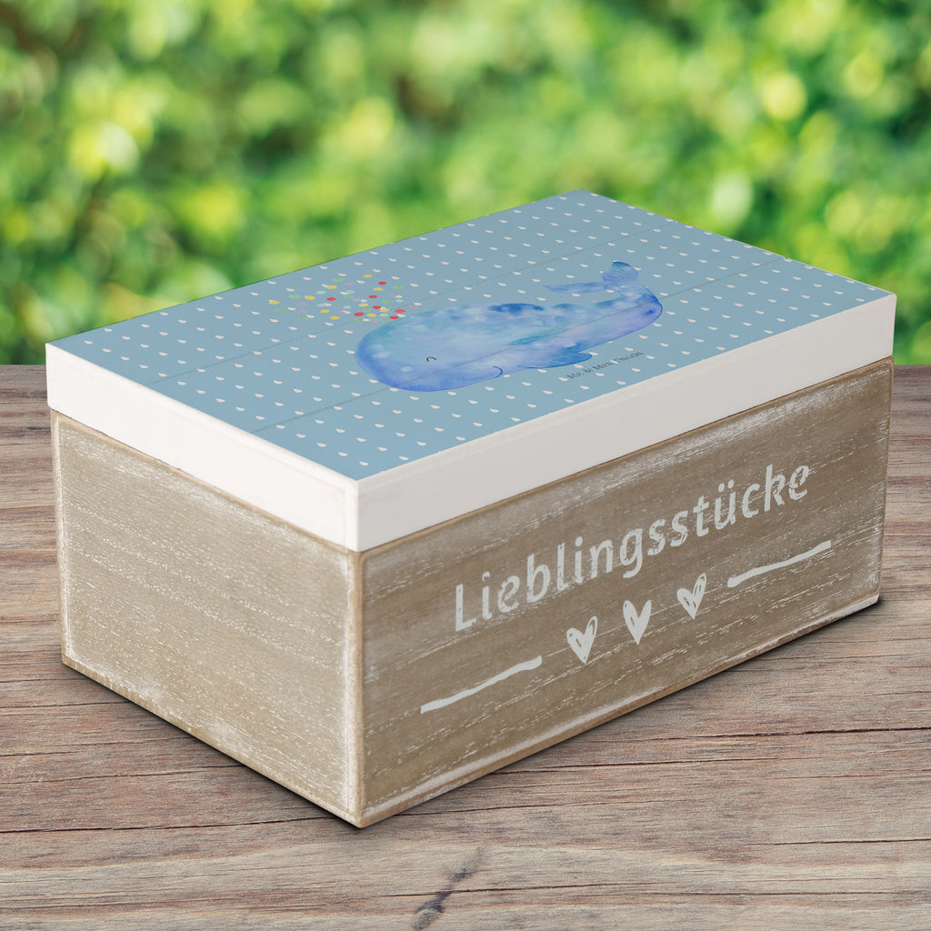 Holzkiste Wal Konfetti Holzkiste, Kiste, Schatzkiste, Truhe, Schatulle, XXL, Erinnerungsbox, Erinnerungskiste, Dekokiste, Aufbewahrungsbox, Meerestiere, Meer, Urlaub, Wal, Konfetti, Wale, Motivation, Neuanfang, Trennung, Diät, Abnehmen, Neustart, Lebensabschnitt, Geburtstag