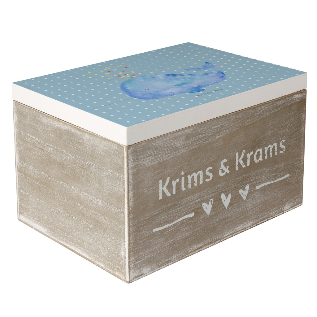 Holzkiste Wal Konfetti Holzkiste, Kiste, Schatzkiste, Truhe, Schatulle, XXL, Erinnerungsbox, Erinnerungskiste, Dekokiste, Aufbewahrungsbox, Meerestiere, Meer, Urlaub, Wal, Konfetti, Wale, Motivation, Neuanfang, Trennung, Diät, Abnehmen, Neustart, Lebensabschnitt, Geburtstag