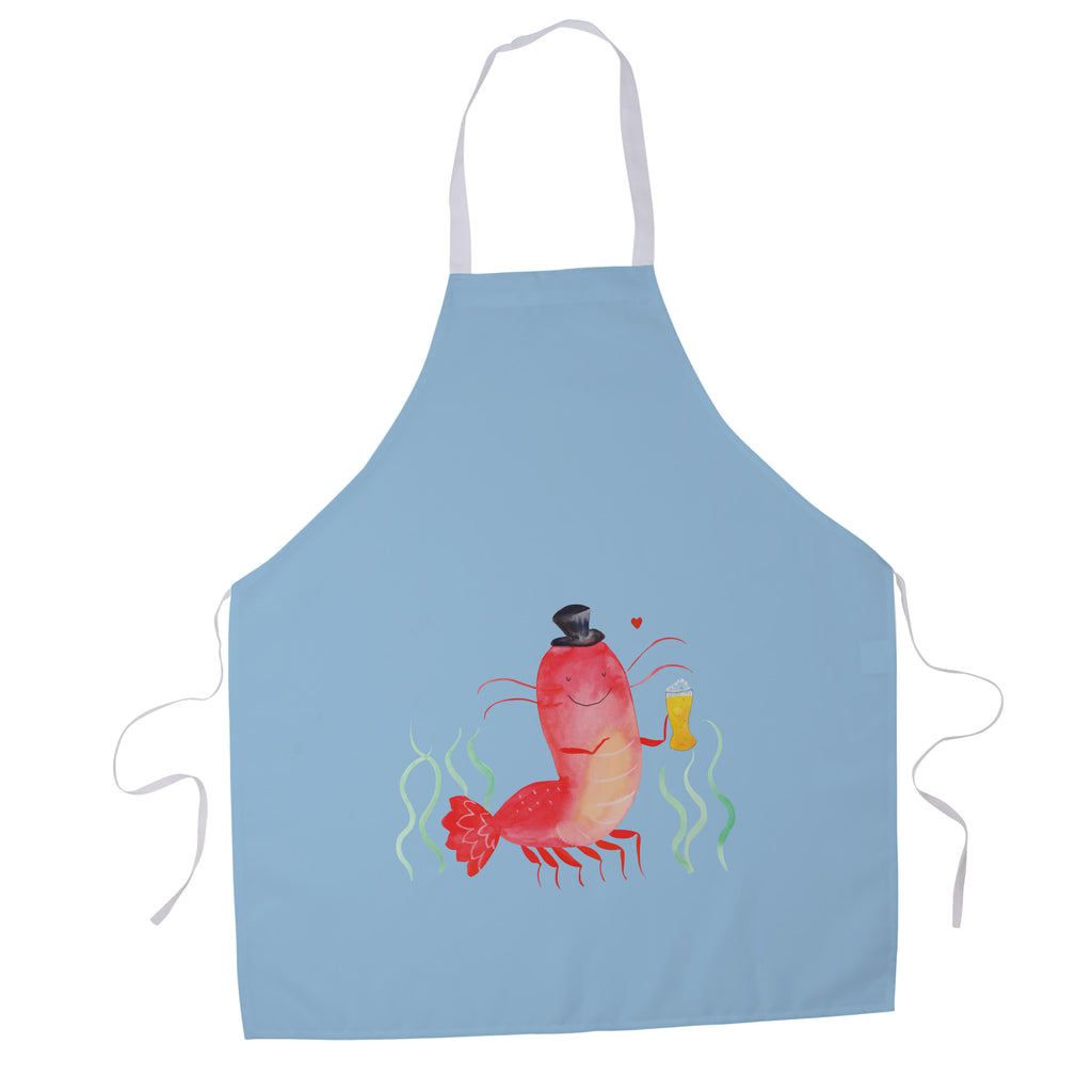 Kochschürze Hummer mit Weizen Schürze, Backschürze, Küchenschürze, Grillschürze, Latzschürze, Meerestiere, Meer, Urlaub, Garnele, Garnelen, Bier, Kochen, Männerhaushalt, Junggeselle, Junggesellin, Bierliebhaber, Kneipe, Gasthaus, Wirtschaft
